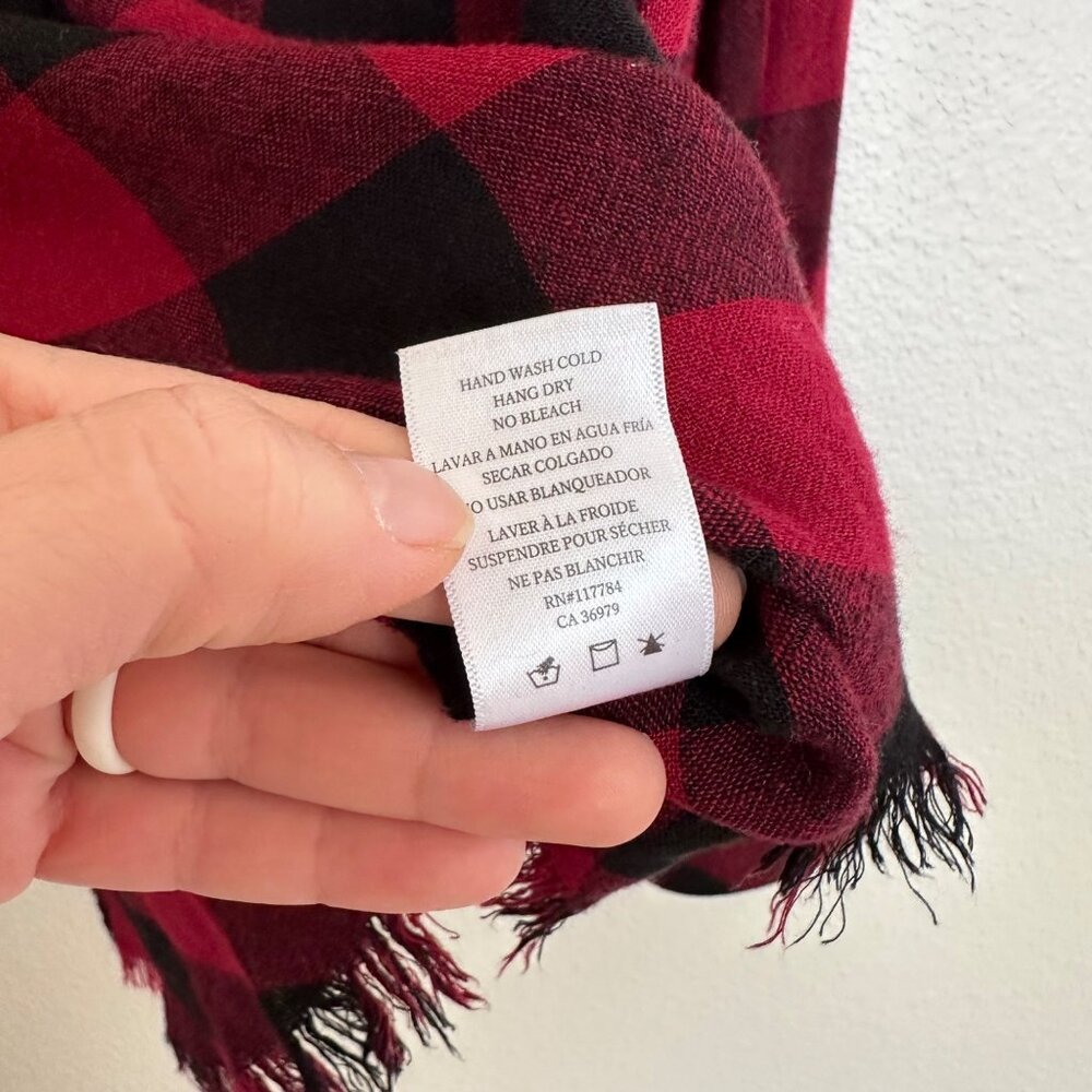 Rails Redding Button Down Size Xs Sanguine Black … - image 8